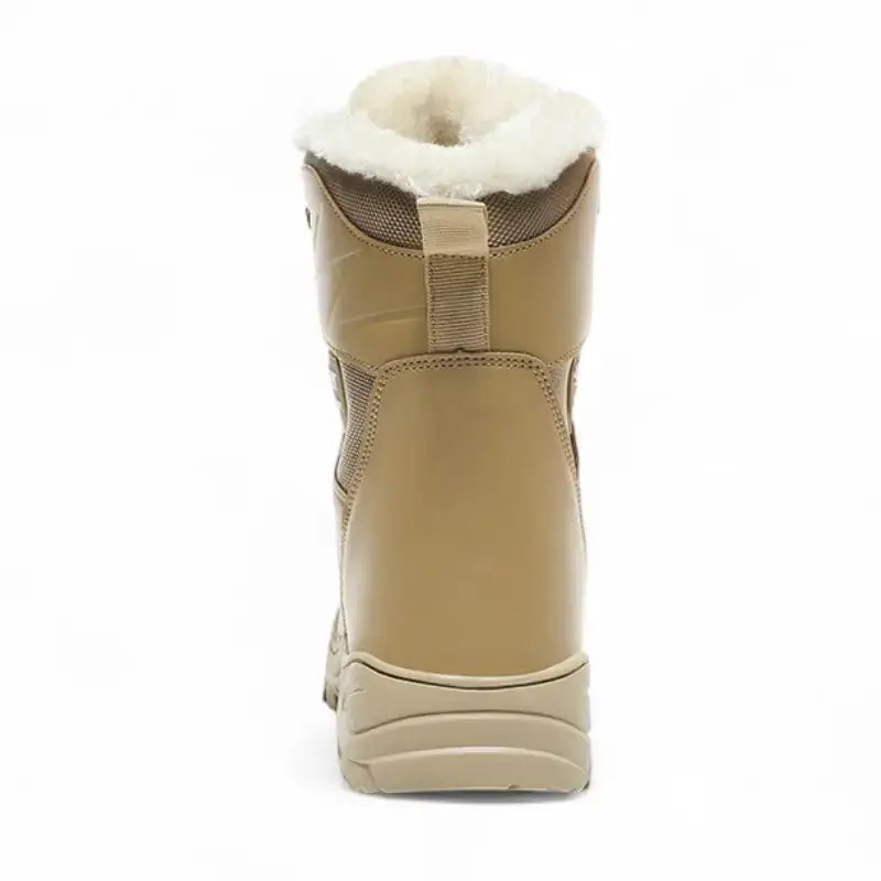 Chaussure grand froid imperméable beige