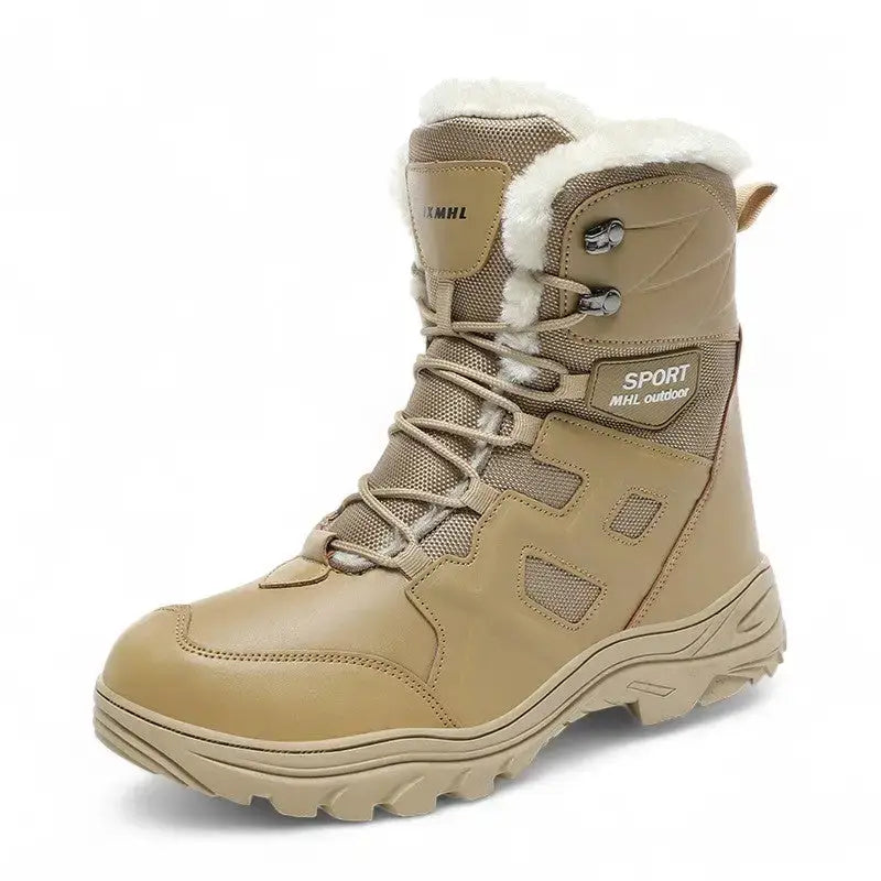 Chaussure grand froid imperméable beige