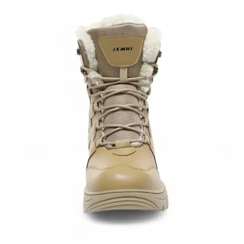 Chaussure grand froid imperméable beige