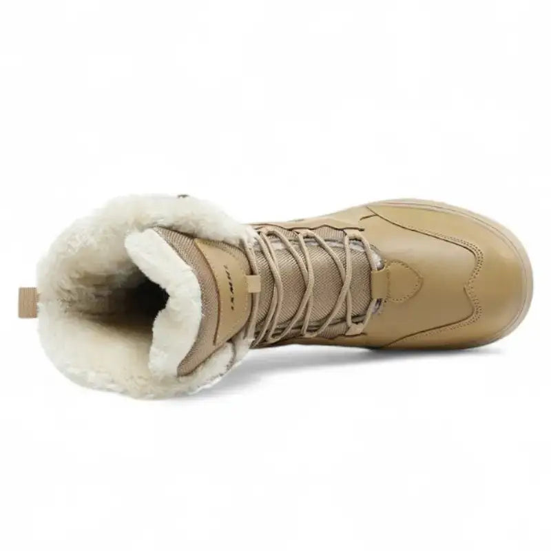 Chaussure grand froid imperméable beige