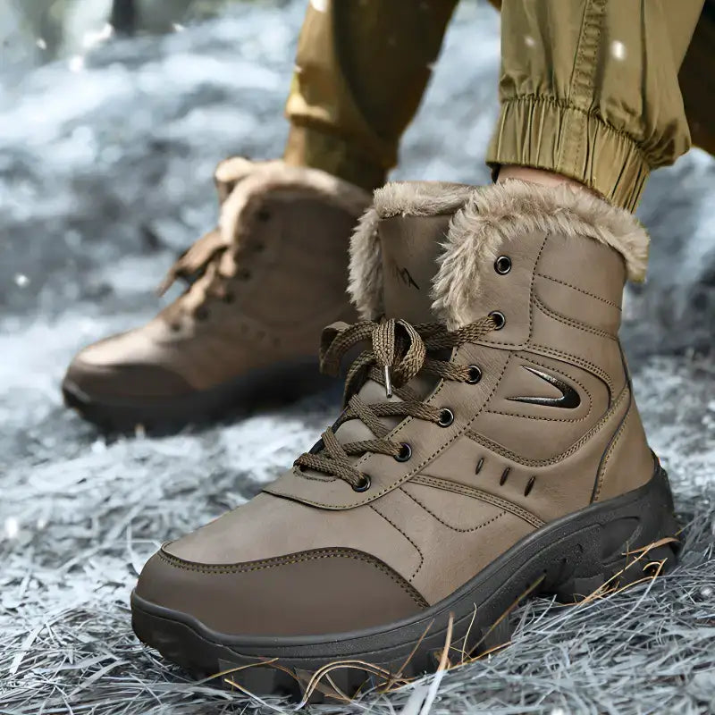 Chaussure hiver isolée chaude