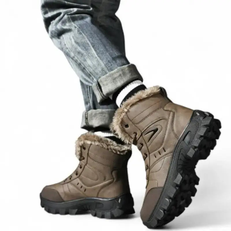 Chaussure hiver isolée chaude