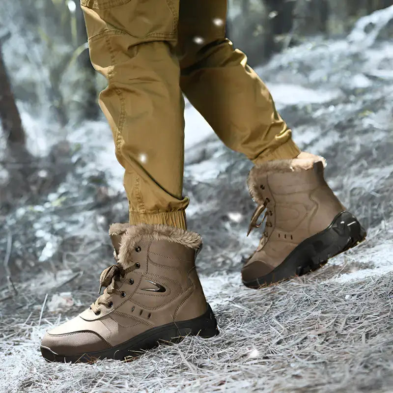 Chaussure hiver isolée chaude