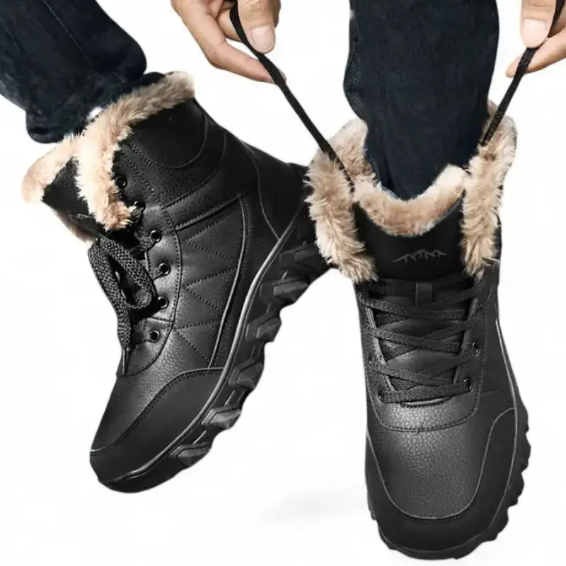 Chaussure hiver isolée chaude