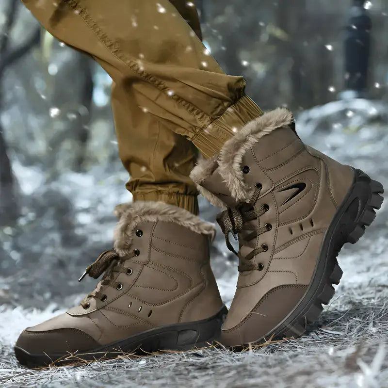 Chaussure hiver isolée chaude