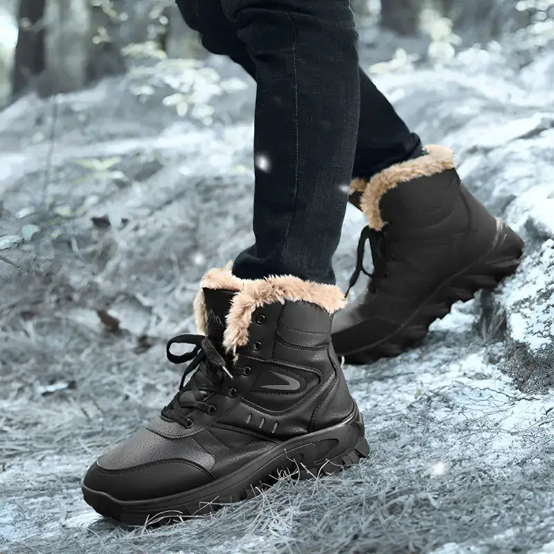 Chaussure hiver isolée chaude