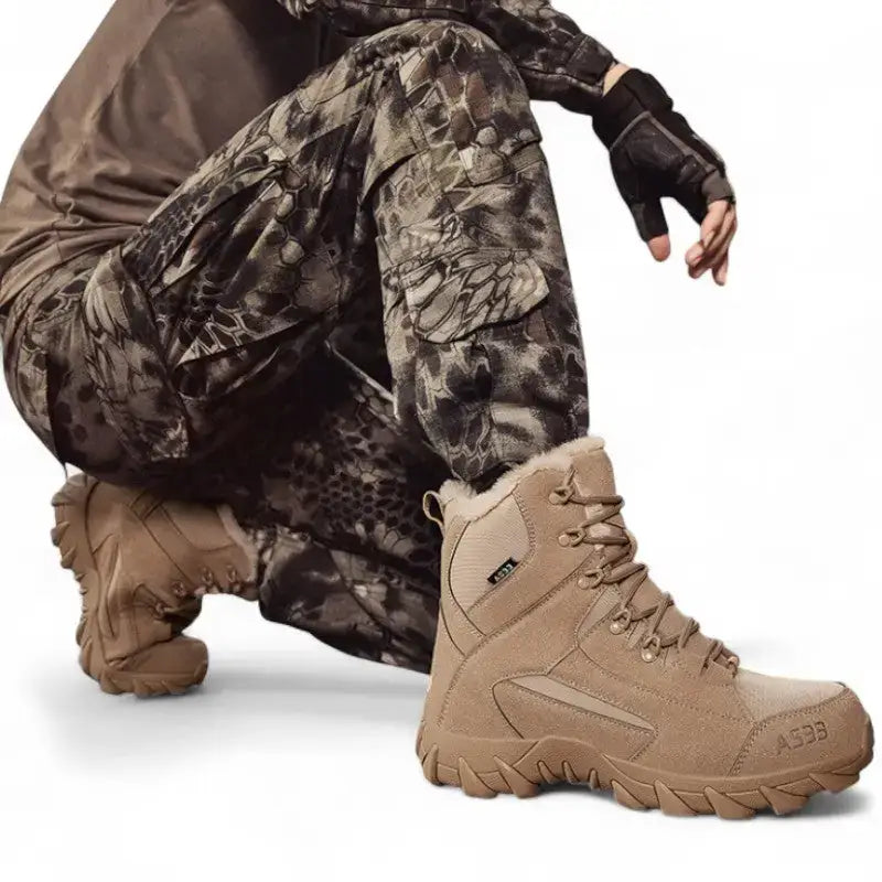 Chaussure homme pour grand froid