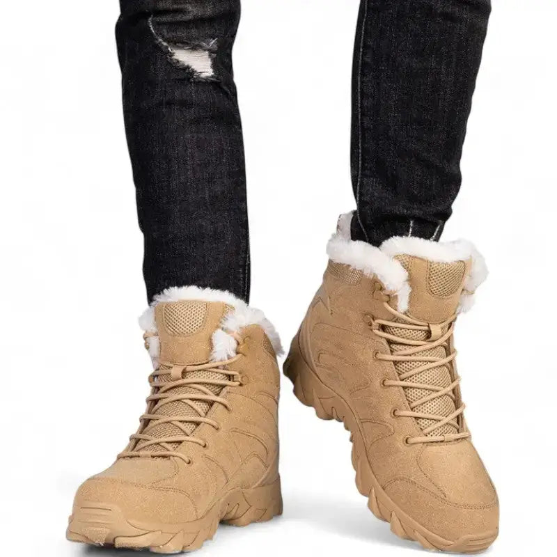 Chaussure homme grand froid doublée chaude