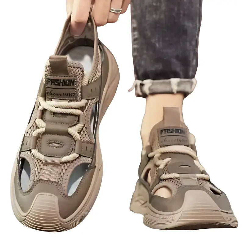Chaussure homme randonnée lacets sportive