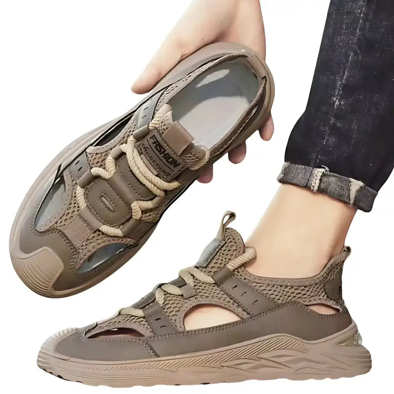 Chaussure homme randonnée lacets sportive