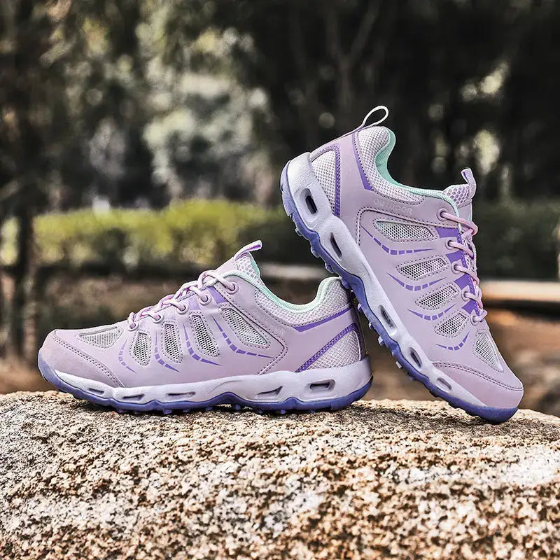 Chaussure de marche outdoor femme violette