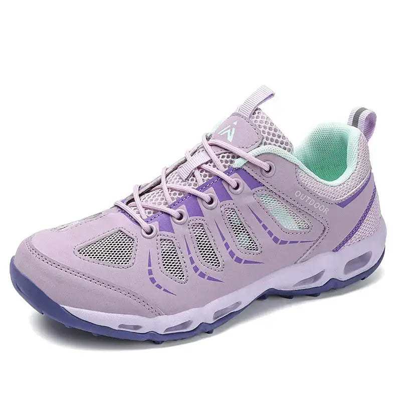 Chaussure de marche outdoor femme violette