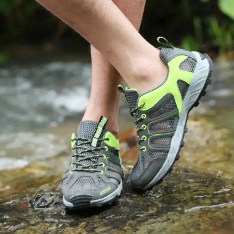 Chaussure de marche rivière drainage rapide