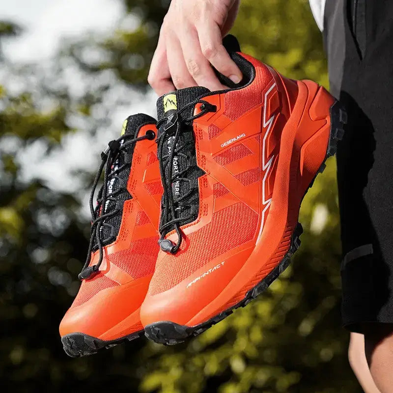 Chaussure de marche terrain escarpé robuste