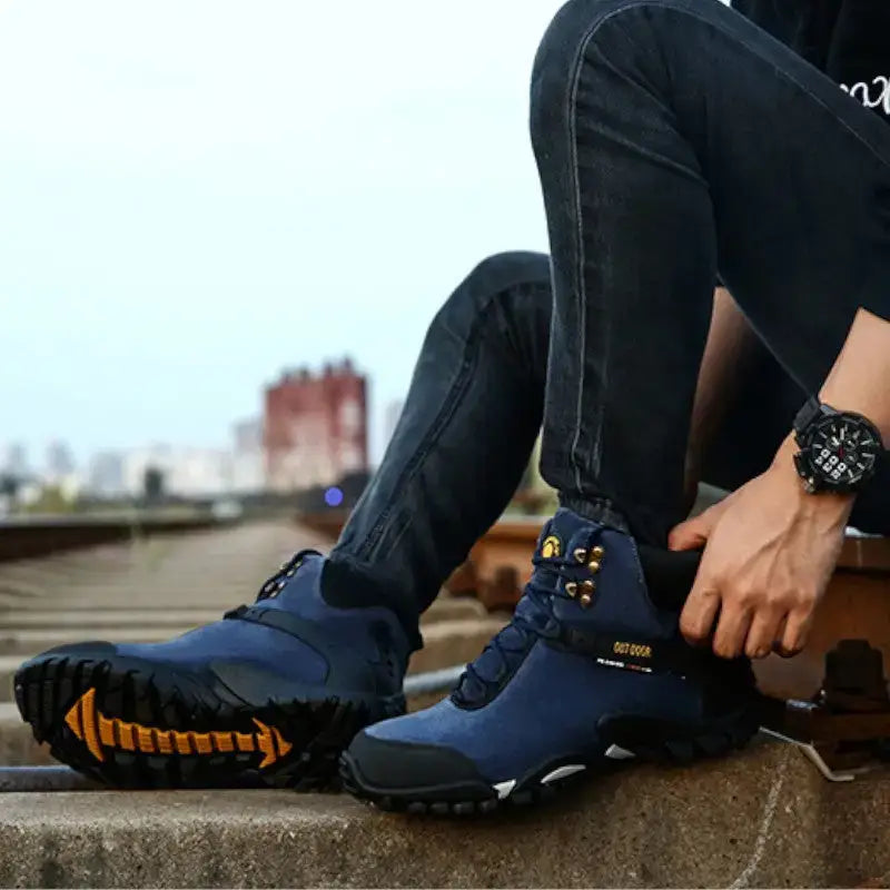 Chaussure montante randonnée homme polaire