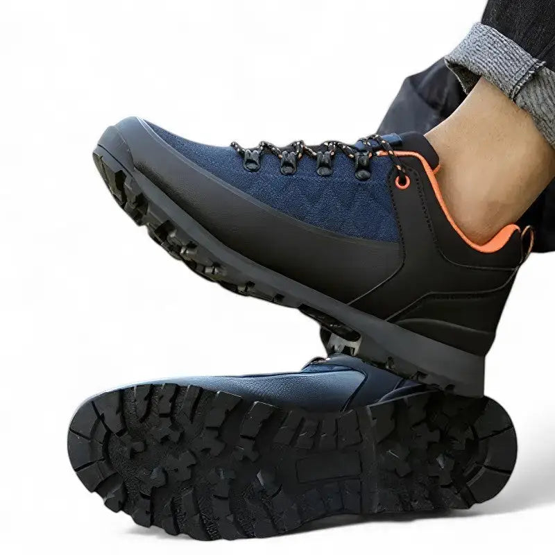 Chaussure de randonnée bleue polyvalente