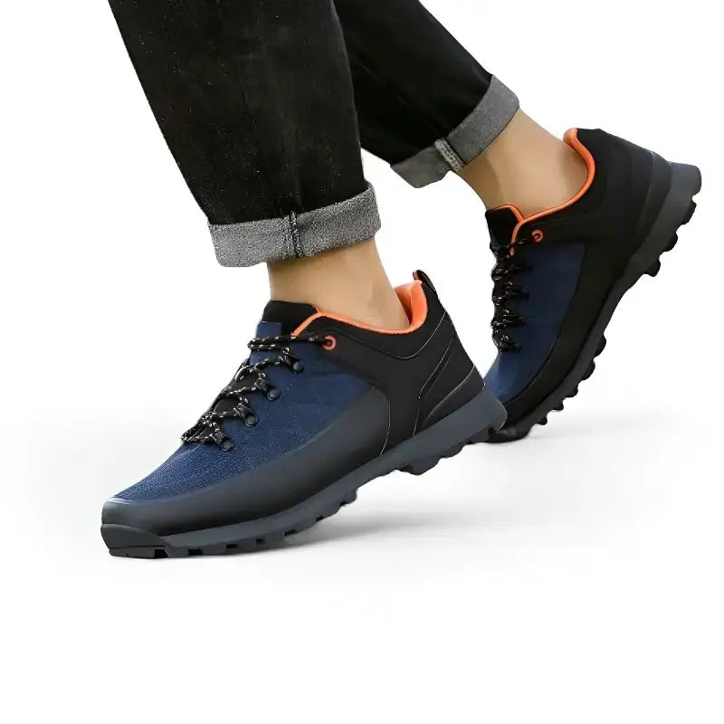 Chaussure de randonnée bleue polyvalente