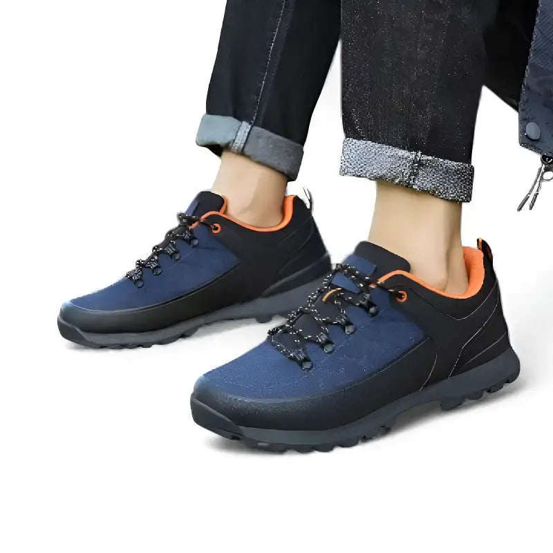 Chaussure de randonnée bleue polyvalente