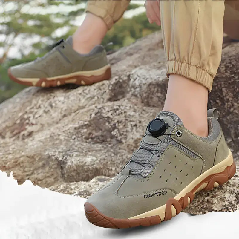 Chaussure randonnée escalade homme boucle rotative