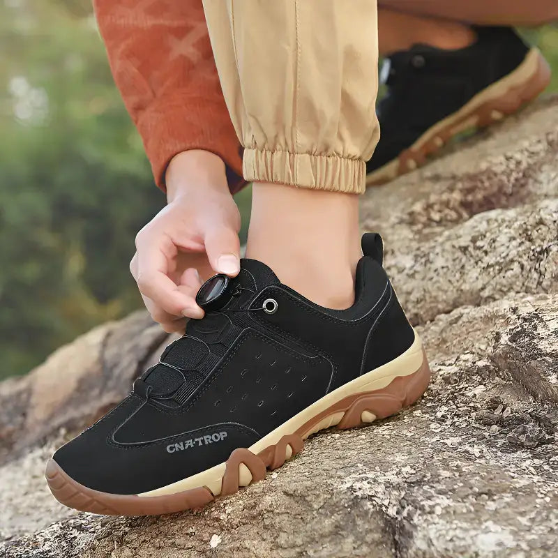 Chaussure randonnée escalade homme boucle rotative
