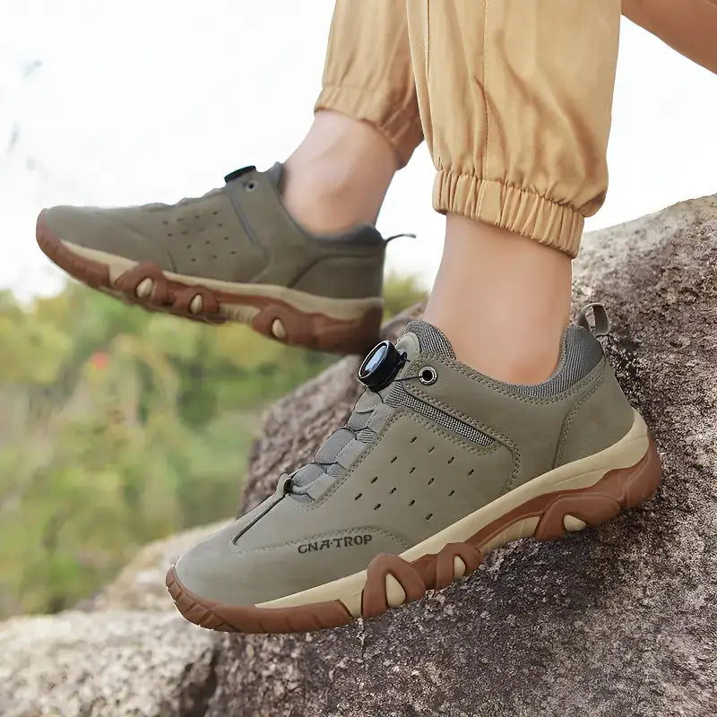 Chaussure randonnée escalade homme boucle rotative