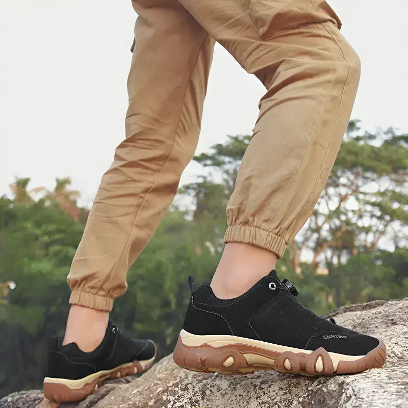 Chaussure randonnée escalade homme boucle rotative