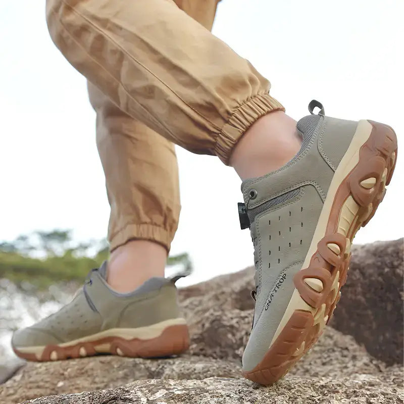 Chaussure randonnée escalade homme boucle rotative