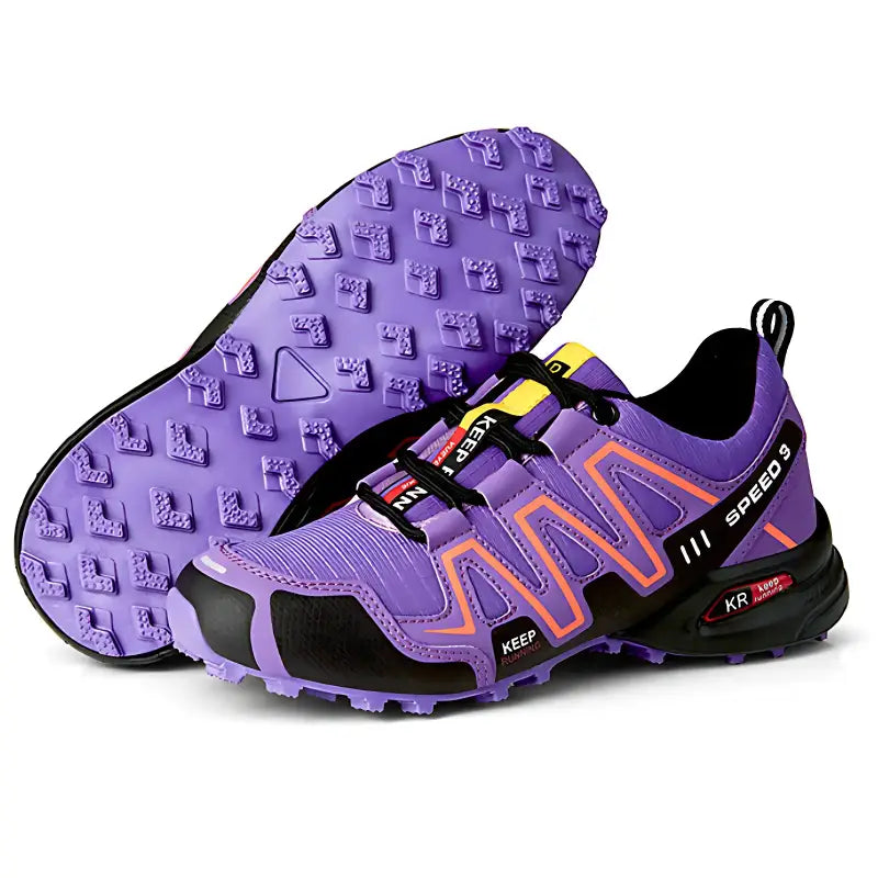 Chaussure randonnée femme sentier camping