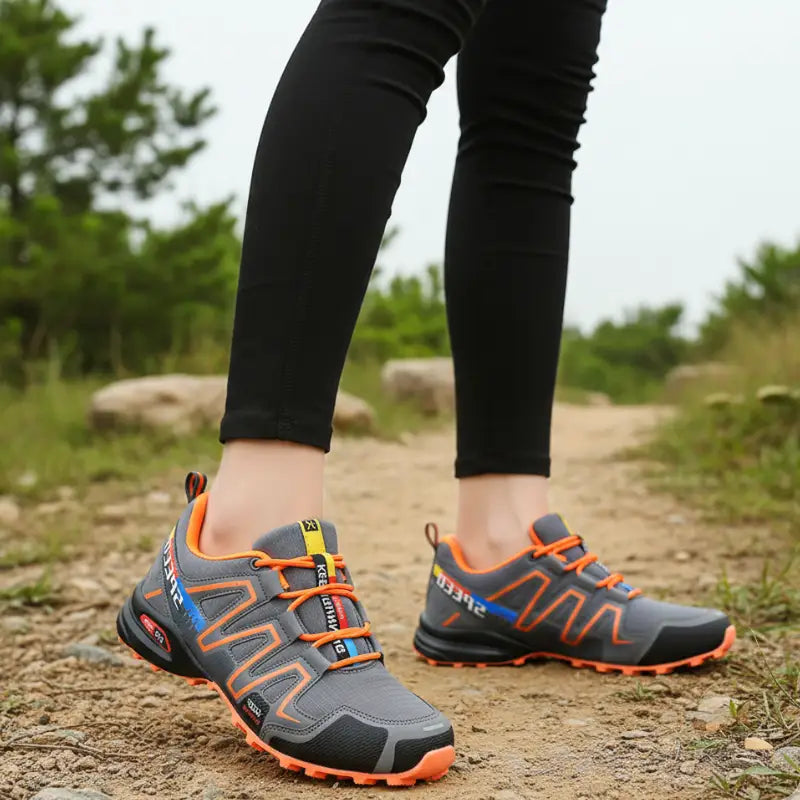 Chaussure randonnée femme sentier camping