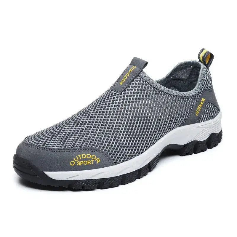 Chaussure randonnée homme sans lacet mesh