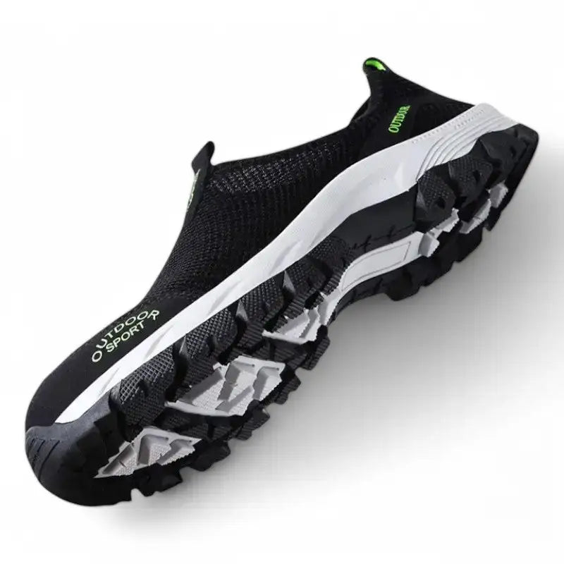 Chaussure randonnée homme sans lacet mesh