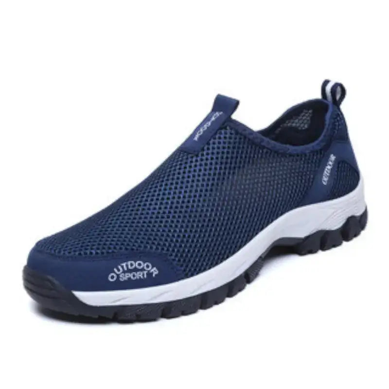 Chaussure randonnée homme sans lacet mesh