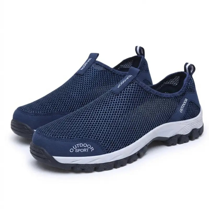 Chaussure randonnée homme sans lacet mesh