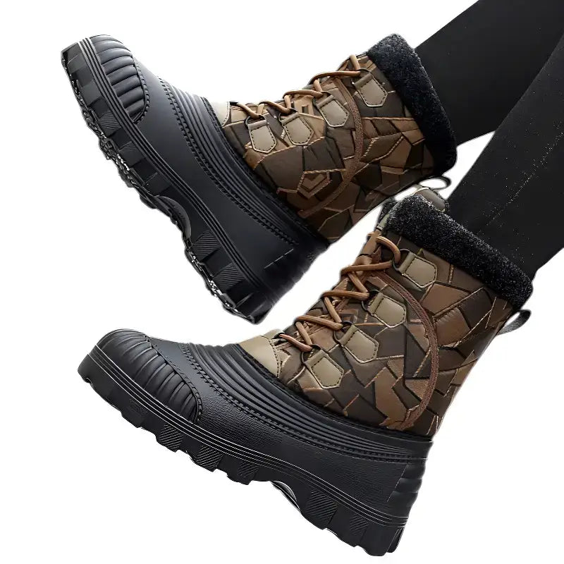 Chaussures grand froid fourrure chaudes