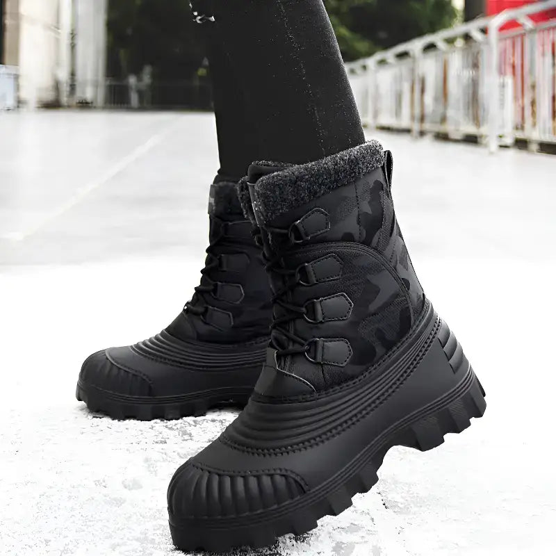 Chaussures grand froid fourrure chaudes