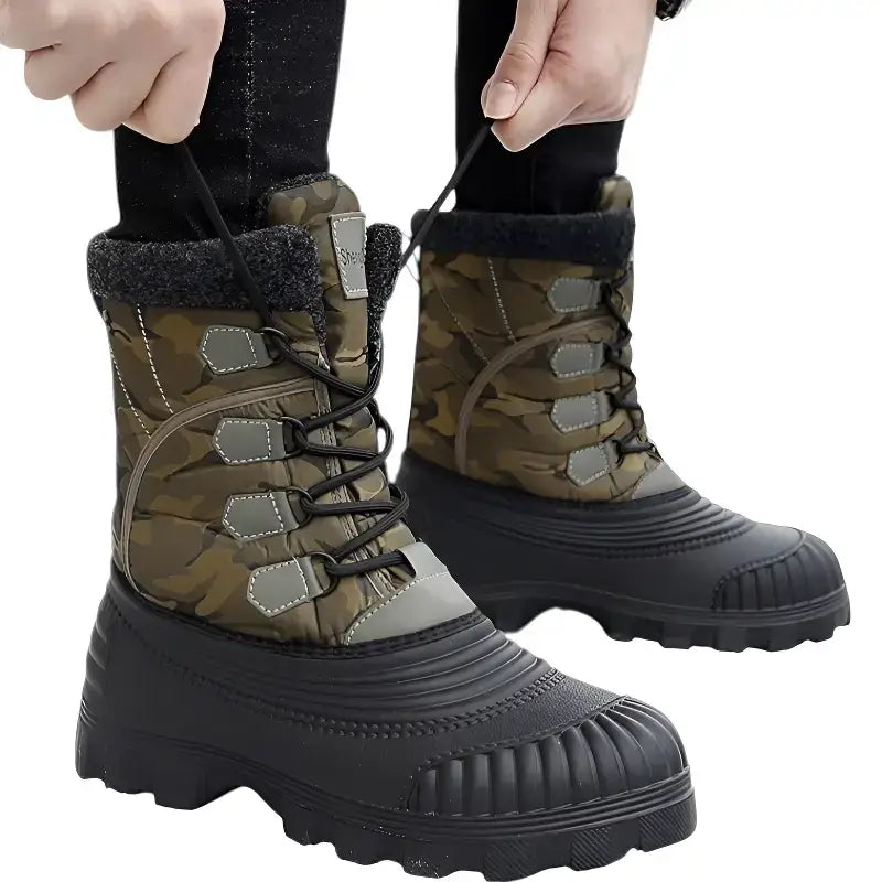 Chaussures grand froid fourrure chaudes