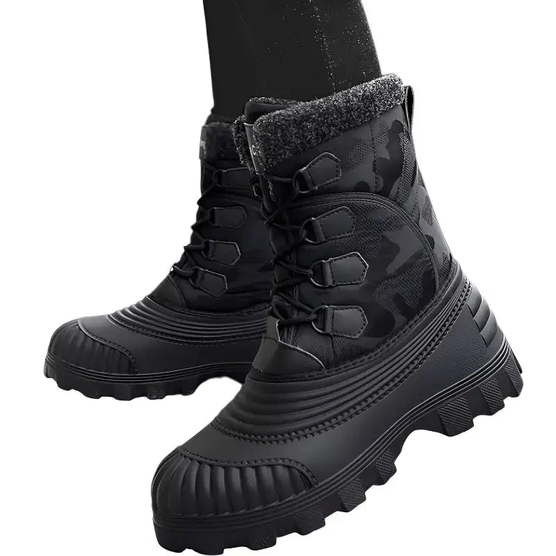 Chaussures grand froid fourrure chaudes