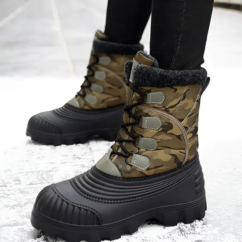 Chaussures grand froid fourrure chaudes