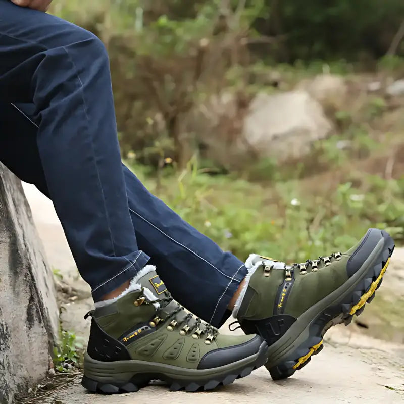 Chaussures grand froid homme isolées