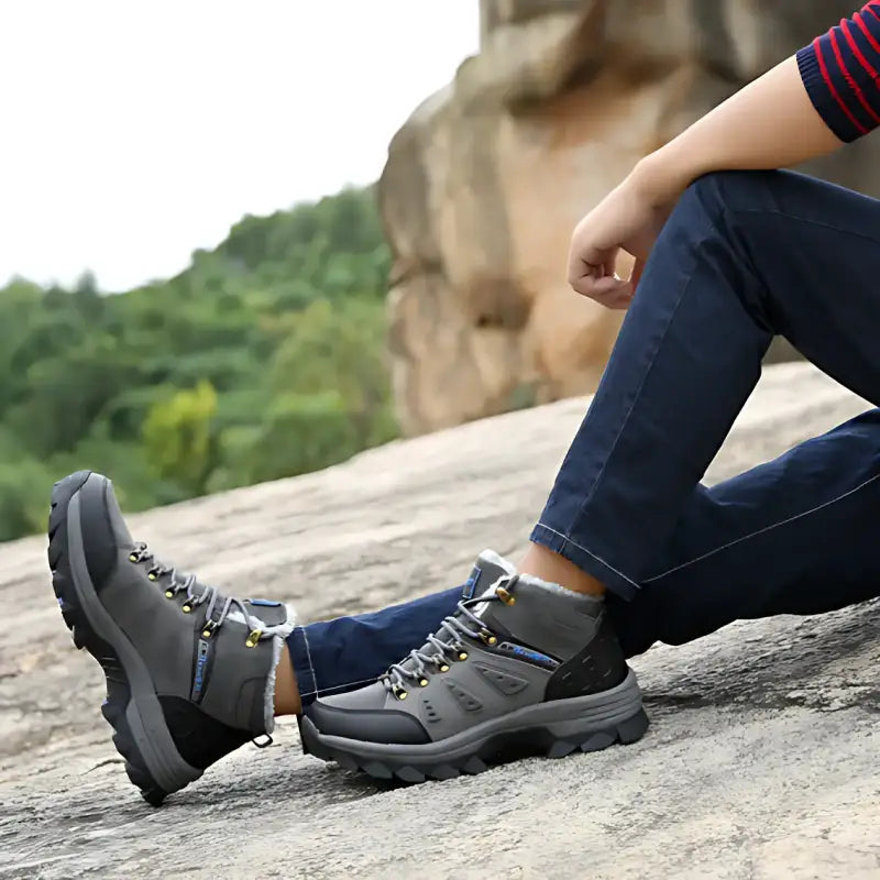 Chaussures grand froid homme isolées