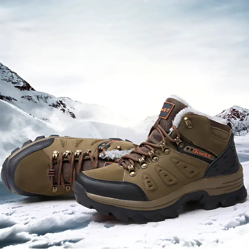 Chaussures grand froid homme isolées