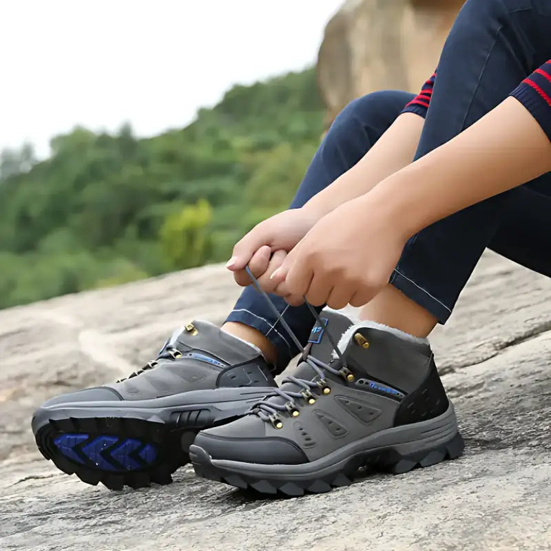 Chaussures grand froid homme isolées