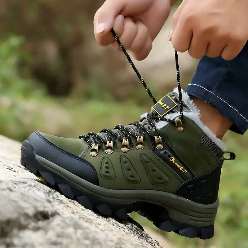 Chaussures grand froid homme isolées