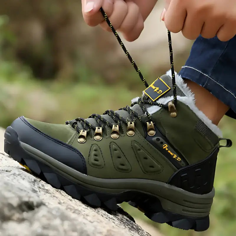 Chaussures grand froid homme isolées