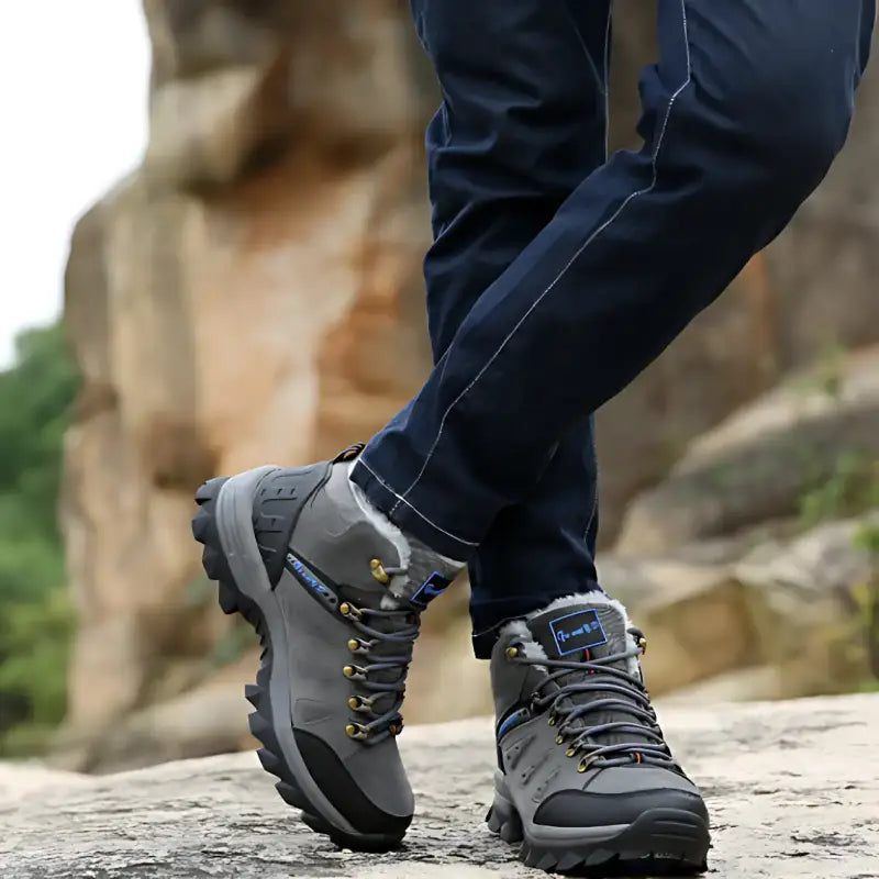 Chaussures grand froid homme isolées