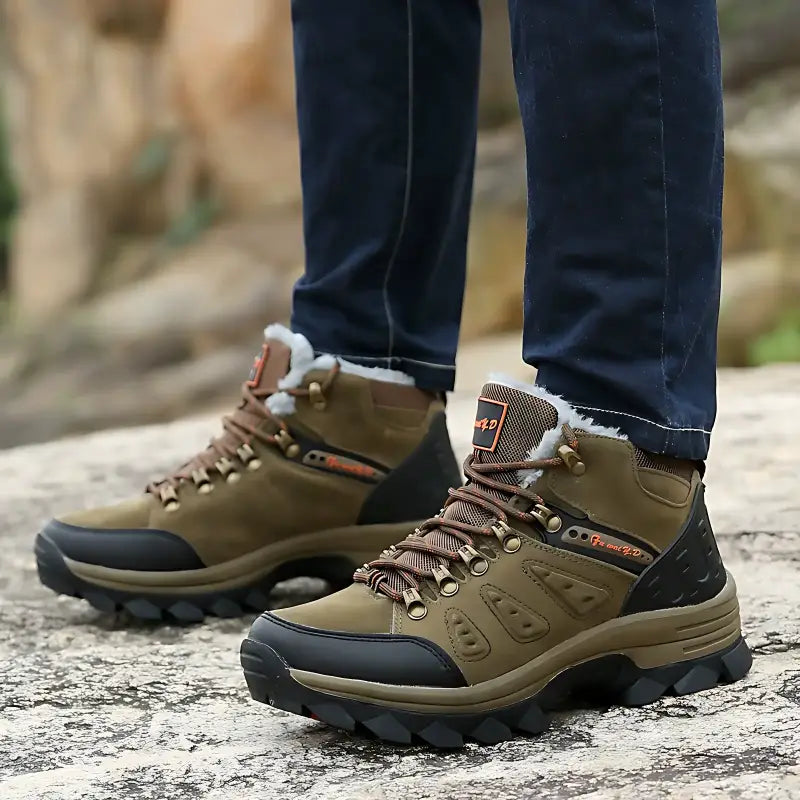 Chaussures grand froid homme isolées