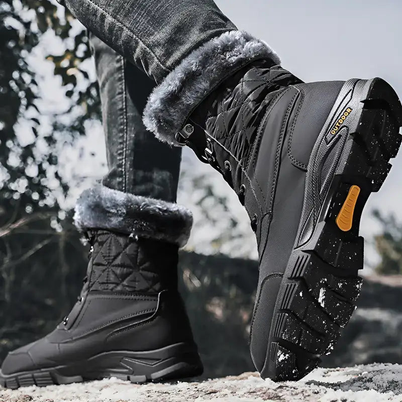 Chaussures grand froid marche longue isolées