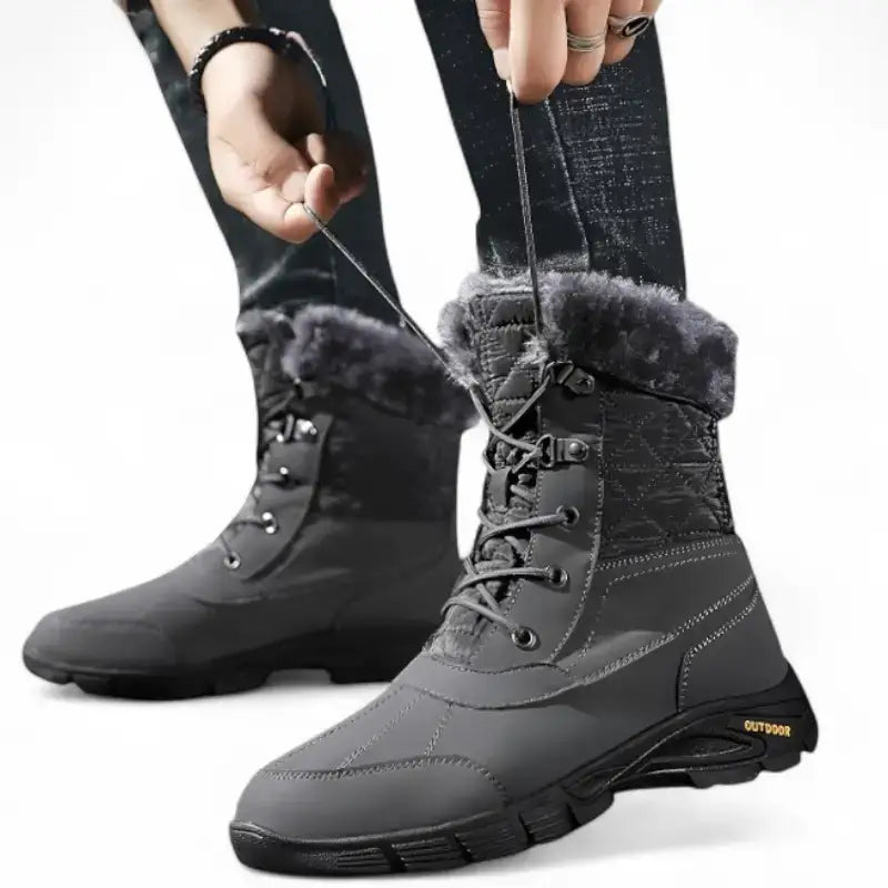 Chaussures grand froid marche longue isolées