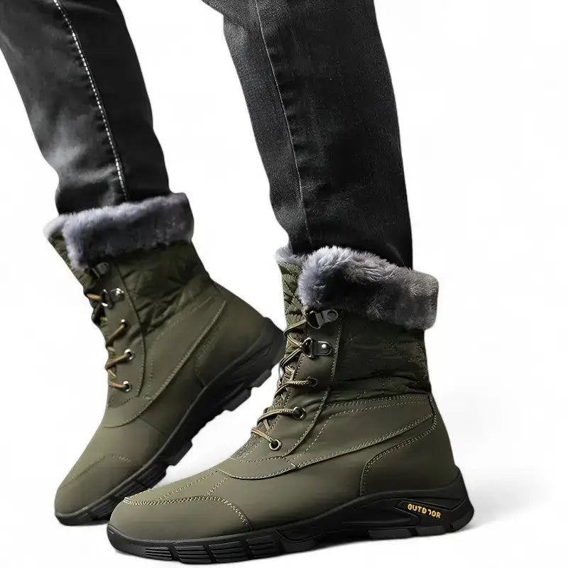 Chaussures grand froid marche longue isolées