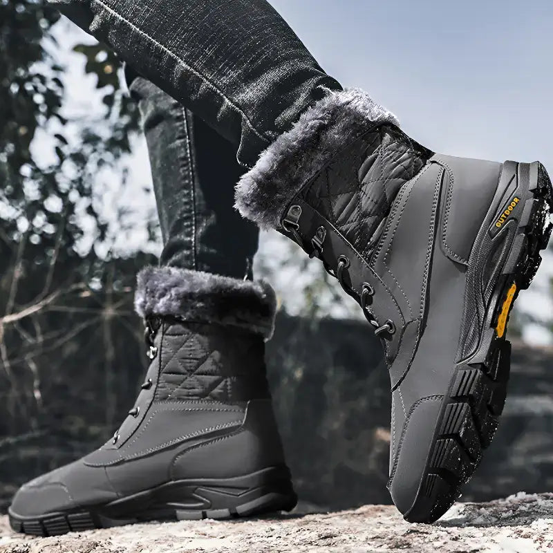 Chaussures grand froid marche longue isolées